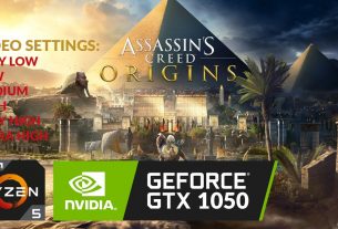 Assasin's Creed Origins GTX 1050 2GB FPS Check - Very Low to Ultra Settings