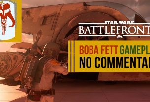 Boba Fett Battlefront 2 Gameplay (No Commentary)