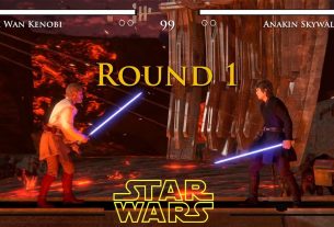 FORCE COMBAT Star Wars Fighting Game - Obi Wan Kenobi VS Anakin Skywalker & Yoda VS Darth Sidious