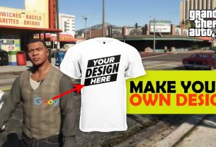 GTA 5 Custom Design Shirt - How To Make Your Own Design in TShirt or Turso Tutorial