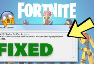 How To FIX Battleye Launcher Not Working Fortnite PubG Windows Test-Signing Mode Not Supported