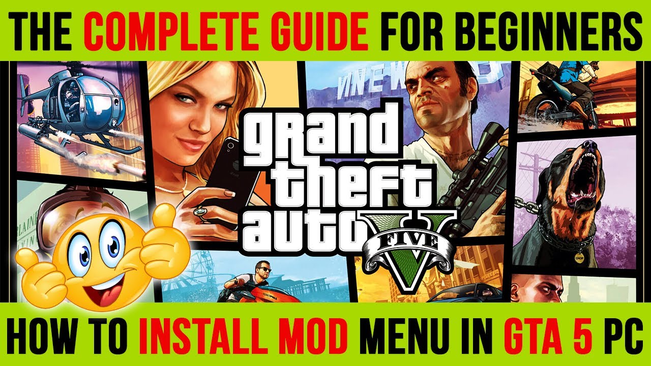 How To Install Mod Menu In GTA 5 PC THE COMPLETE GUIDE For Beginners in 2021 Easy & Quick Way