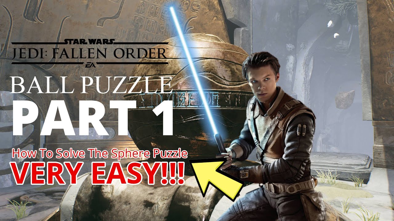 Jedi Fallen Order Ball Puzzle Zeffo Tomb Of Eilram PART 1