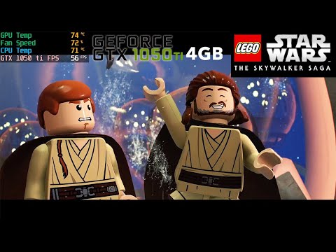 LEGO Star Wars The Skywalker Saga Gameplay Demo GTX 1050 Ti (2022)