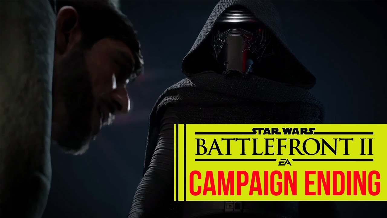 Star Wars Battlefront 2 Campaign Ending - Pillio Mission -Gideon Hask kills Del - Main Story Ending