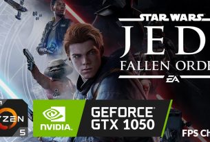 Star Wars Jedi Fallen Order GTX 1050 2GB Benchmark FPS Check - Medium to Epic Settings