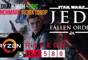 Star Wars Jedi Fallen Order RX 580 4GB PC Benchmark