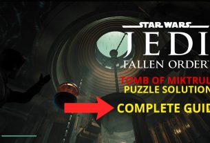 Star Wars Jedi Fallen Order Tomb of Miktrull Walkthrough + Raise The Spire of Miktrull