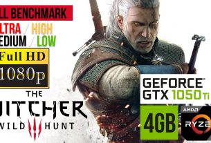 The Witcher 3 Wild Hunt Gameplay (GTX 1050 Ti) Best Settings