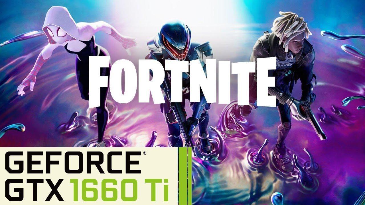 GTX 1660 Ti Fortnite ULTRA Settings Gameplay With FPS